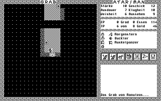 Grab von Manuleos (Das) atari screenshot